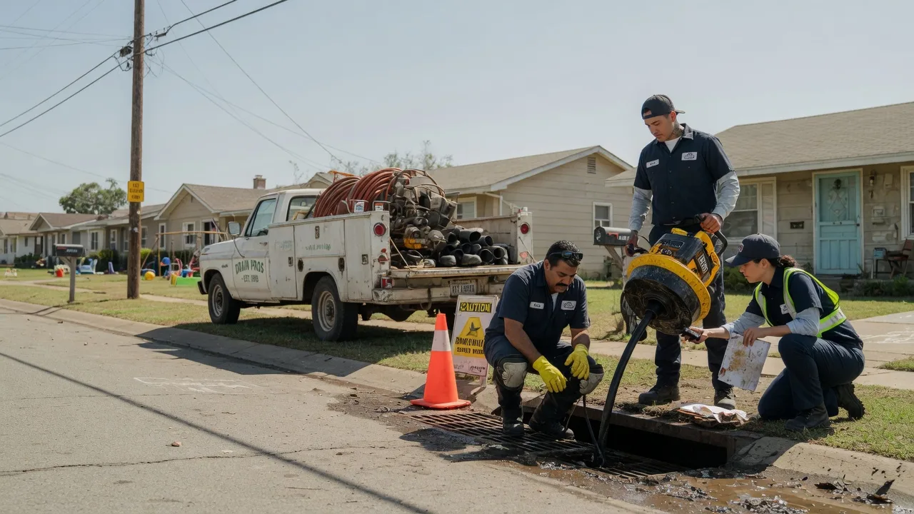 Drain Cleaning in La Vernia, TX near me